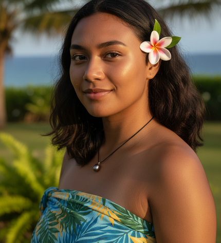 Tropical Frangipani Foam Flower