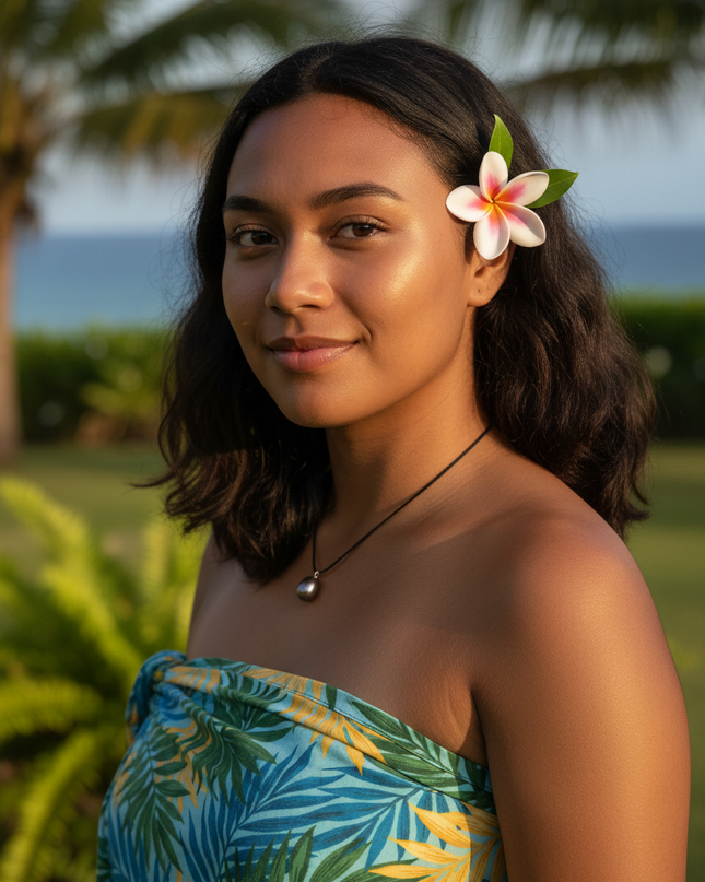 Tropical Frangipani Foam Flower