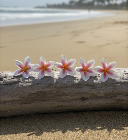 Tropical Frangipani Foam Flower