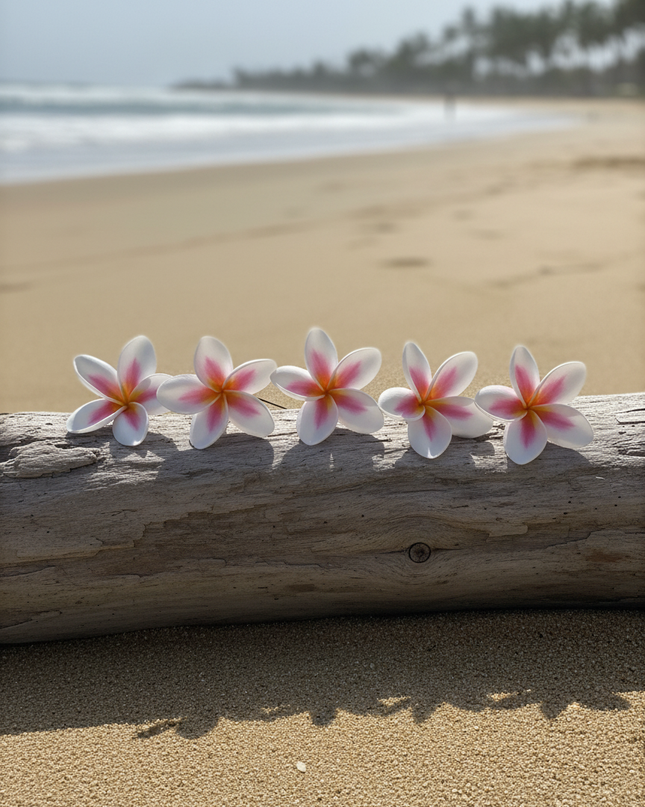 Tropical Frangipani Foam Flower