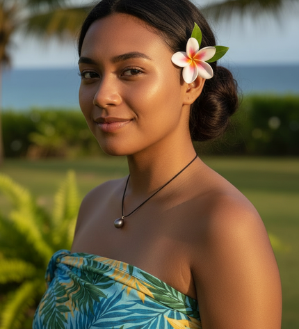 Tropical Frangipani Foam Flower