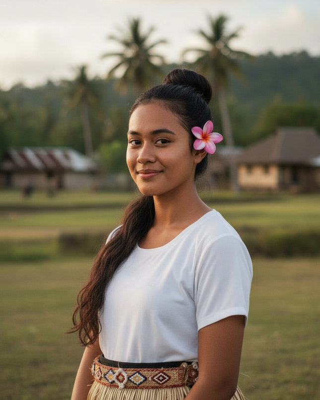 Tropical Frangipani Foam Flower