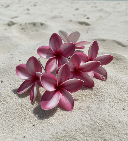 Tropical Frangipani Foam Flower