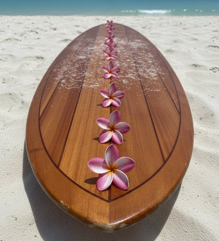Tropical Frangipani Foam Flower