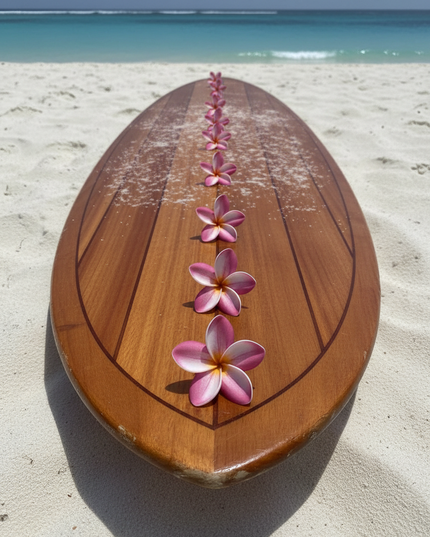 Tropical Frangipani Foam Flower