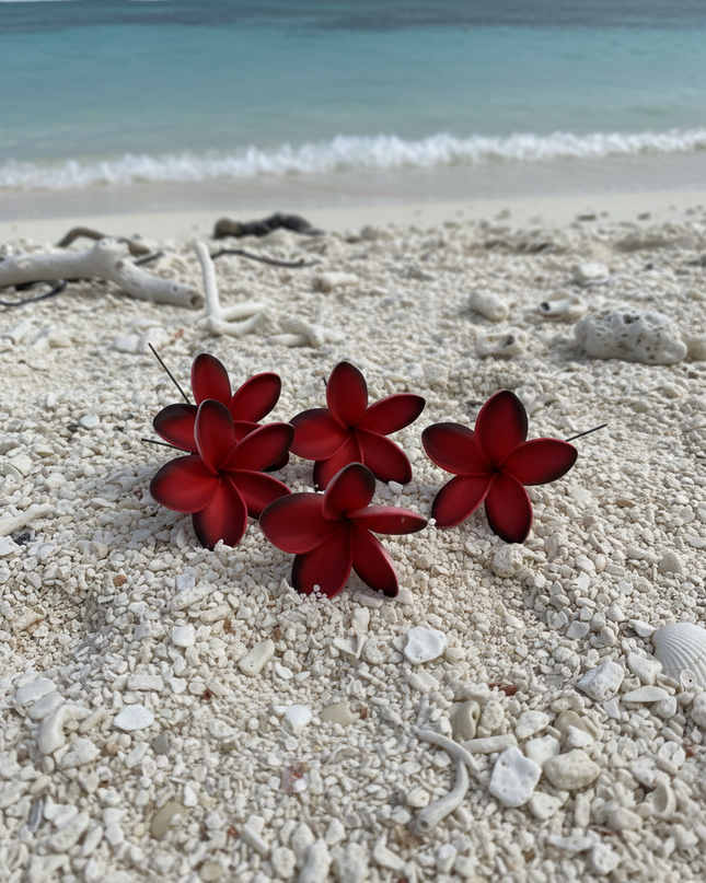 Tropical Frangipani Foam Flower