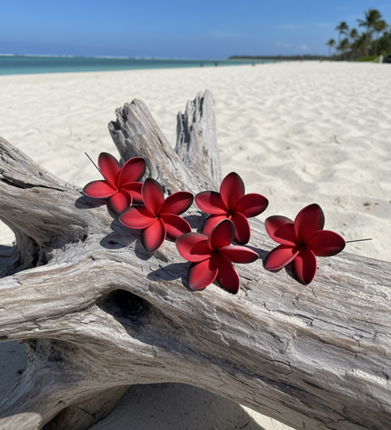 Tropical Frangipani Foam Flower