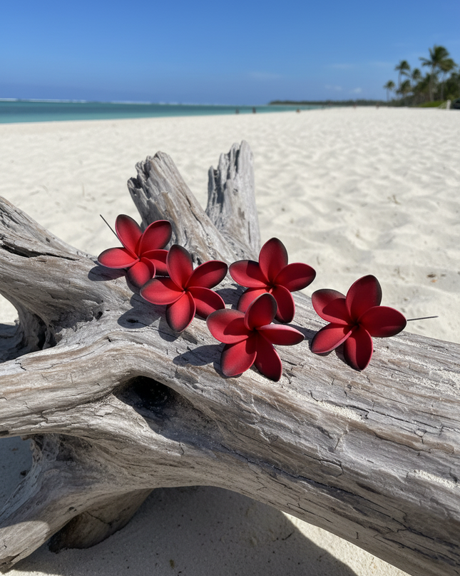 Tropical Frangipani Foam Flower
