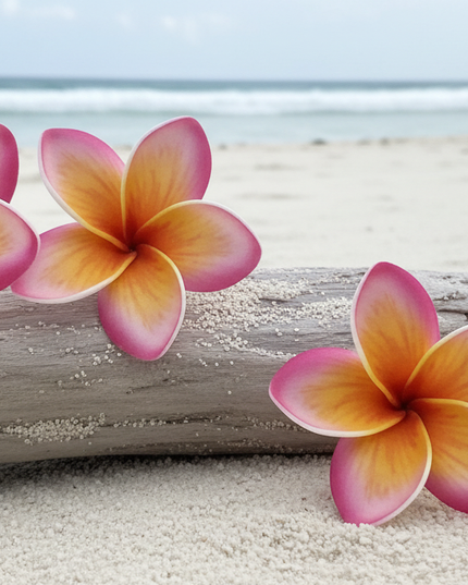 Tropical Frangipani Foam Flower