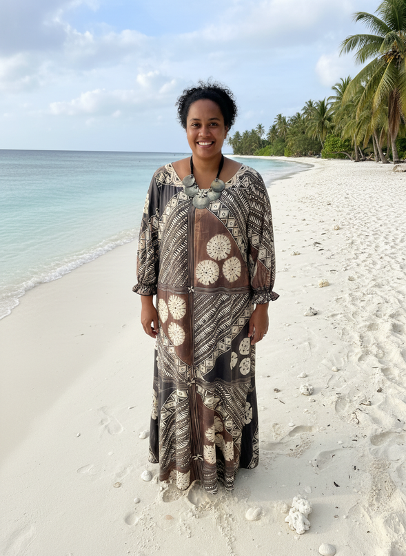Masi Print long dress