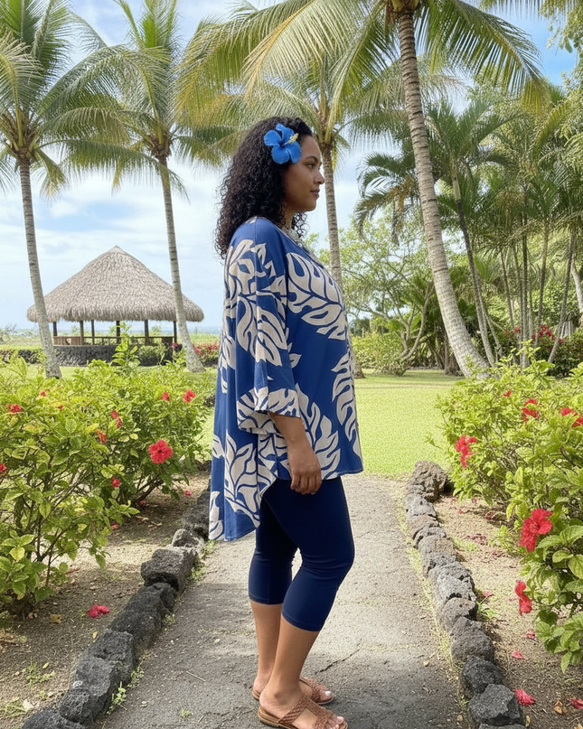 BUTTON DOWN CAPE TOP