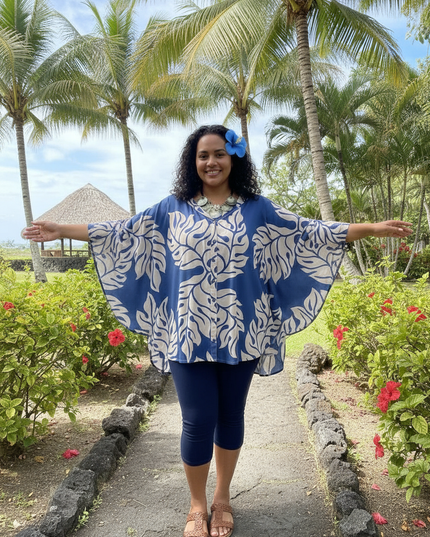 BUTTON DOWN CAPE TOP