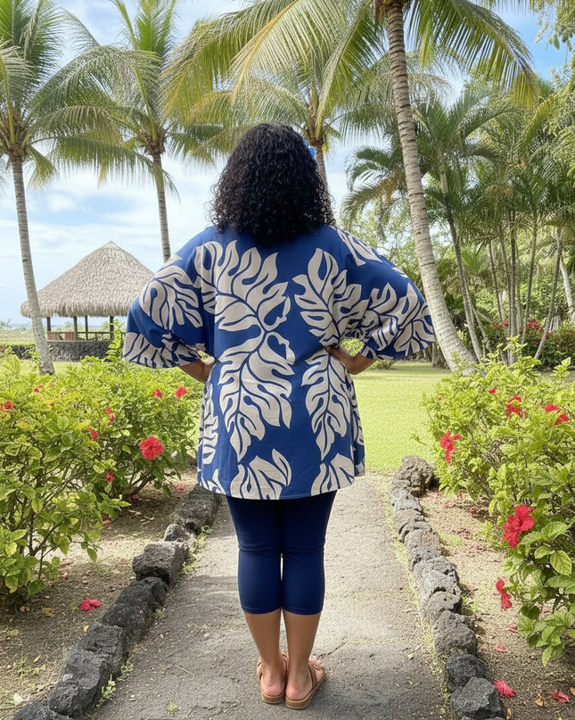 BUTTON DOWN CAPE TOP