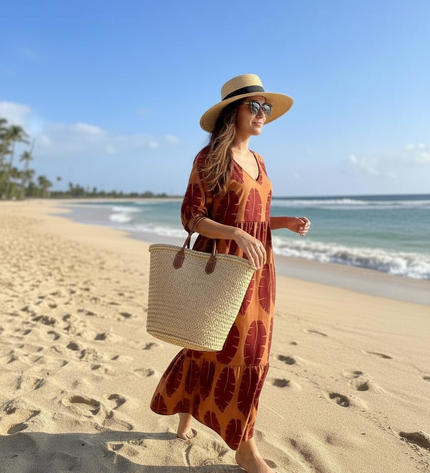 Island Breeze Rayon Maxi Dress