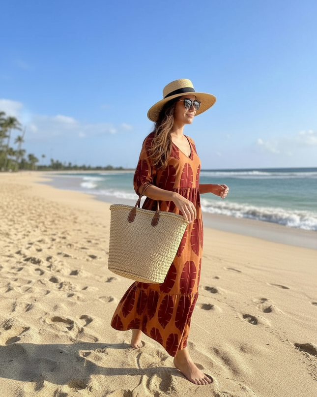 Island Breeze Rayon Maxi Dress