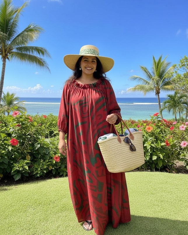 Lightweight Chiffon Maxi Dress - Breathable & Effortlessly Elegant