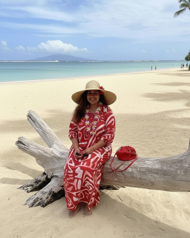 Lightweight Chiffon Maxi Dress-Flowy & Comfortable Summer Dress