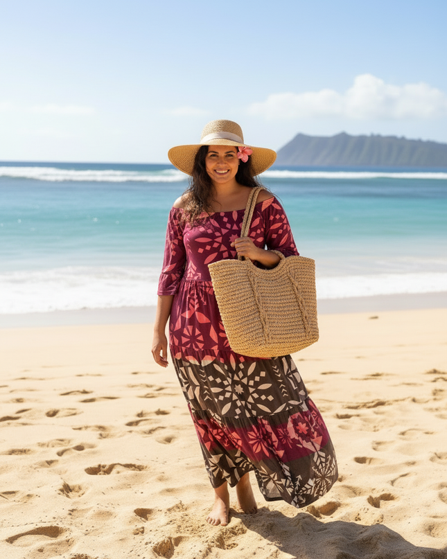 Multicolor Polyester Maxi Dress