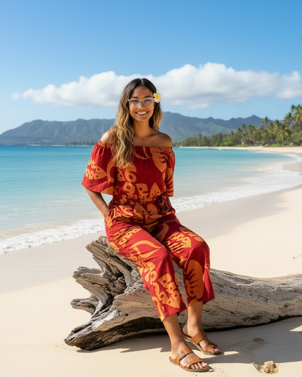 OFF THE SHOULDER JUMPSUIT