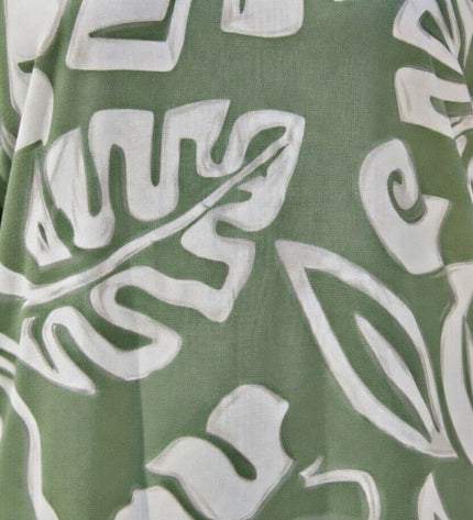 Island Breeze V-Neck Kaftan Top
