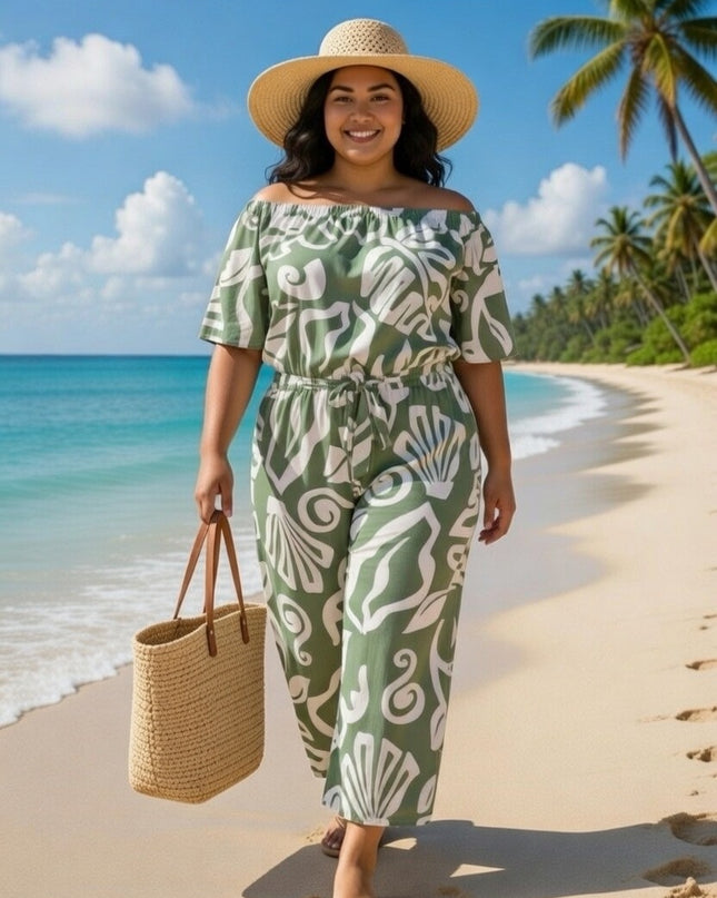 Island Breeze Rayon Jumpsuit