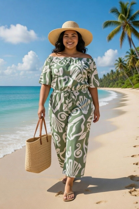 Island Breeze Rayon Jumpsuit