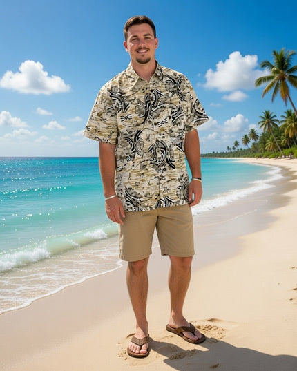 Men's Tribal Cotton Shirt