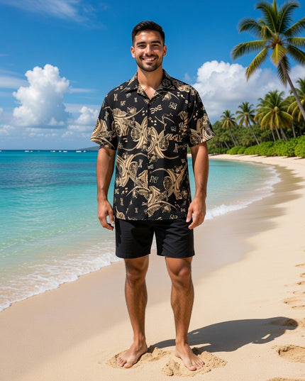 Men's Tribal Cotton Shirt