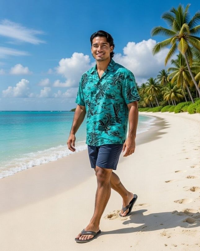 Men's Tribal Cotton Shirt