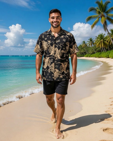 Men's Tribal Cotton Shirt