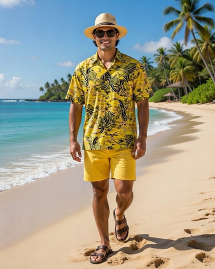 Men's Tribal Cotton Shirt