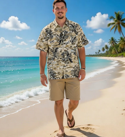 Men's Tribal Cotton Shirt