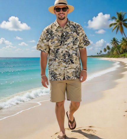 Men's Tribal Cotton Shirt
