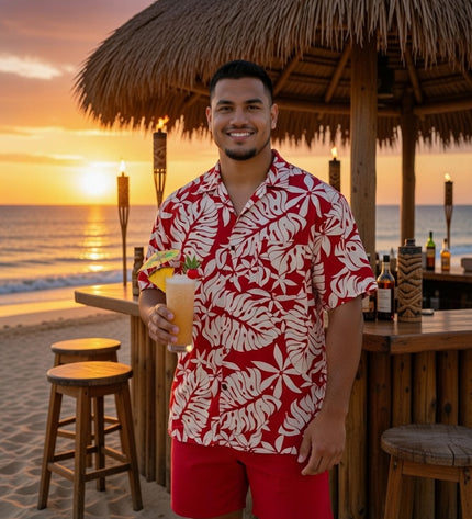MEN'S RAYON ISLAND SHIRT