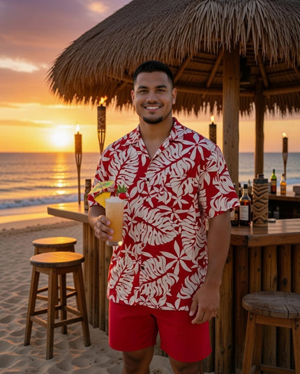 MEN'S RAYON ISLAND SHIRT