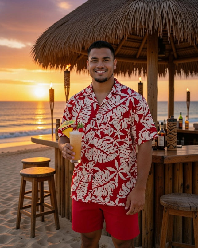 MEN'S RAYON ISLAND SHIRT