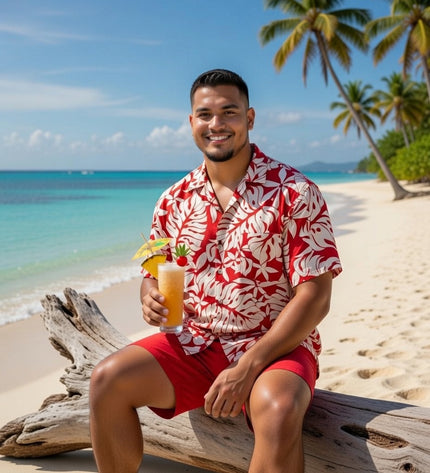 MEN'S RAYON ISLAND SHIRT