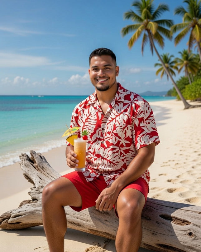 MEN'S RAYON ISLAND SHIRT