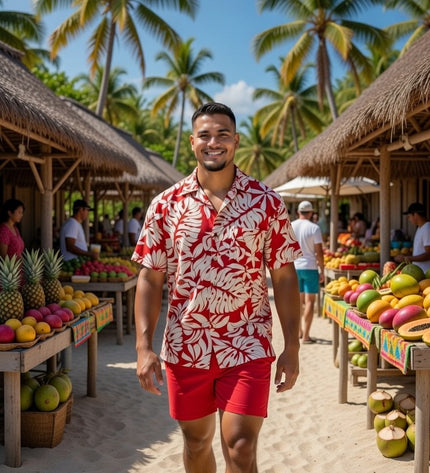 MEN'S RAYON ISLAND SHIRT