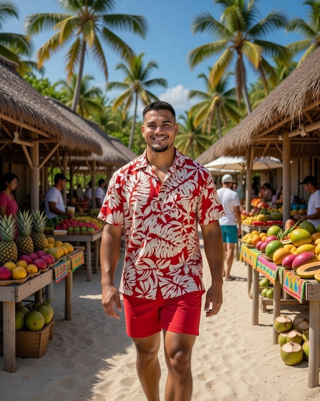 MEN'S RAYON ISLAND SHIRT