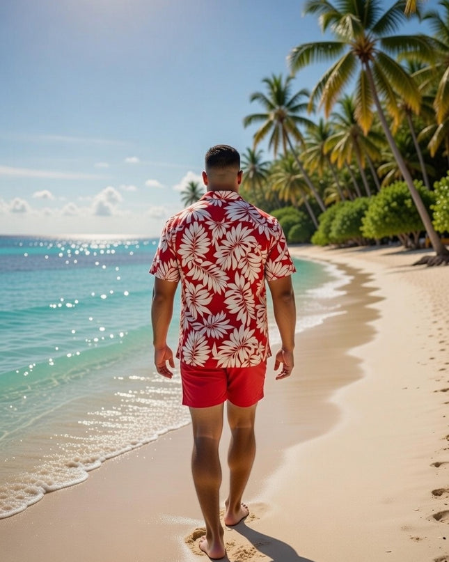 MEN'S RAYON ISLAND SHIRT