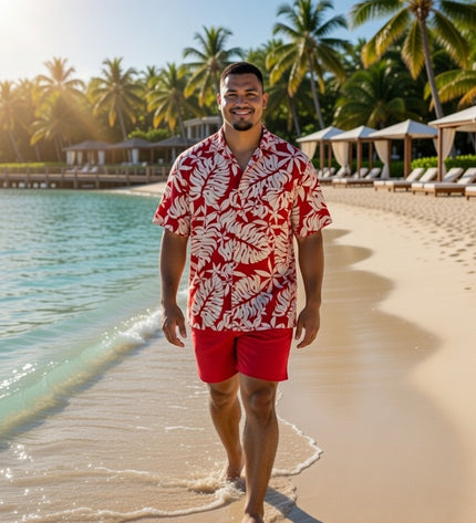 MEN'S RAYON ISLAND SHIRT