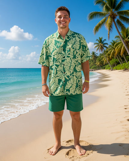 MEN'S RAYON ISLAND SHIRT