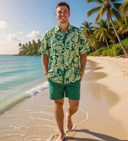 MEN'S RAYON ISLAND SHIRT