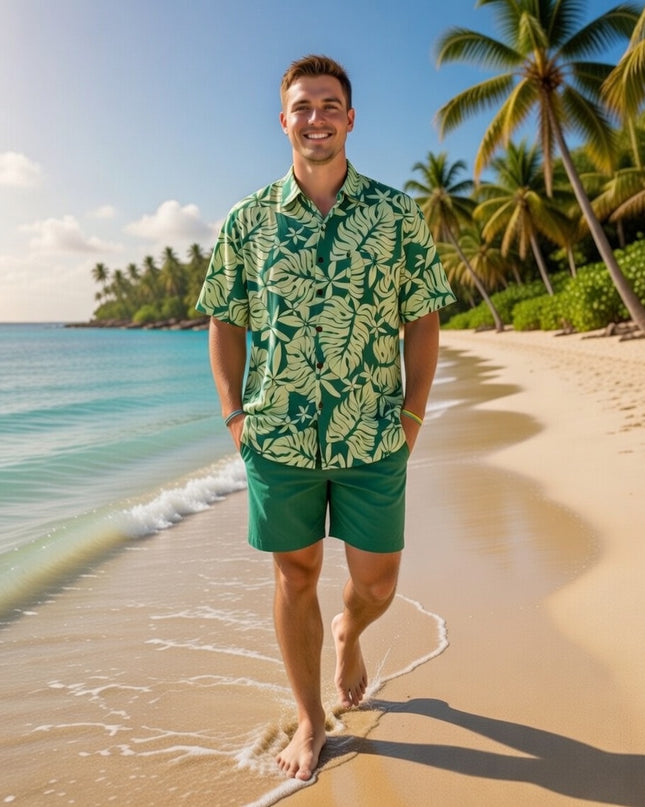 MEN'S RAYON ISLAND SHIRT