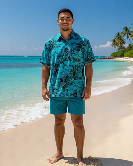 Men's Tribal Cotton Shirt