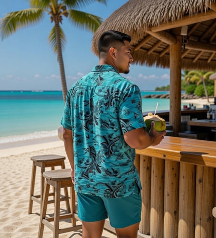 Men's Tribal Cotton Shirt