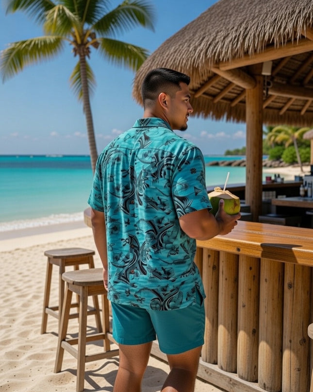 Men's Tribal Cotton Shirt