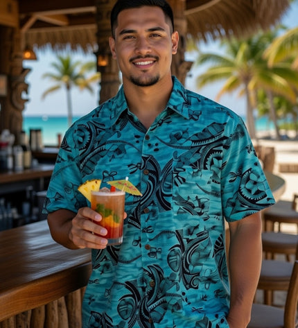 Men's Tribal Cotton Shirt