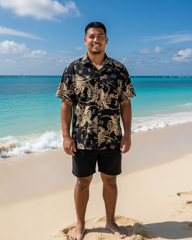 Men's Tribal Cotton Shirt